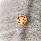 Grijze Creator sweater van biologisch katoen met printed artwork freeshipping - Lilypilly