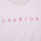 Creator Sweater - Dames Trui - Off-white - Biologisch Katoen - Lilypilly