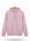 Dreamteam Hoodie - Dames - Pastelroze - Wit Artwork - Biologisch Katoen - Lilypilly