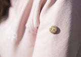 Roze Creator sweater van biologisch katoen met printed artwork freeshipping - Lilypilly